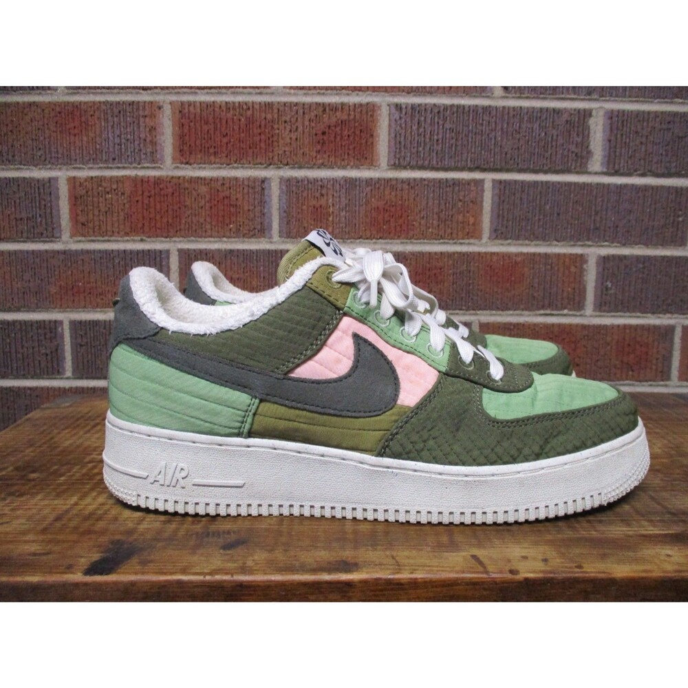 Nike Mens Air Force 1 '07 LX Toasty Oil Green DC8744-300 Shoes Sneakers Size 9
